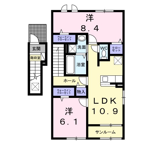 ルミナーラ西中央 間取り