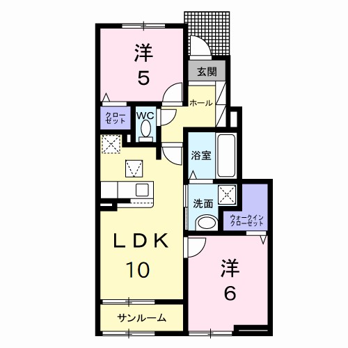ルミナーラ西中央 間取り