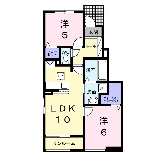 ルミナーラ西中央 間取り