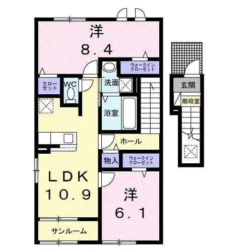 ルミナーラ西中央 間取り