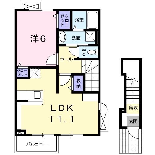 プラシード・Ｓ 間取り