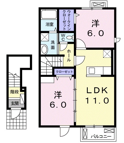 トラステージ・Ⅱ 間取り