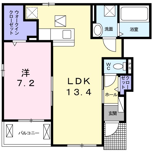 ブライト・ユーⅡ 間取り