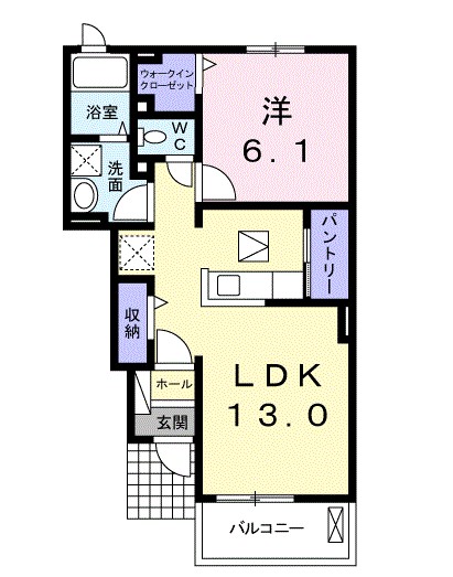 フラン　ソレイユ 間取り
