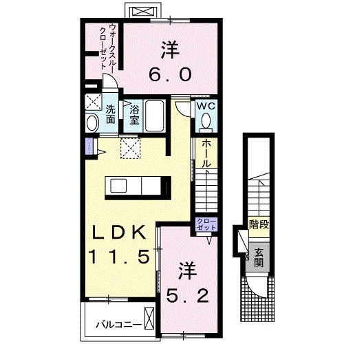 シェリーメゾンⅠ 間取り