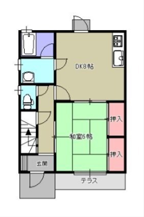 アップルハイツ 間取り
