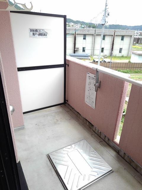 ヒルサイドスクエアⅠ ベランダ