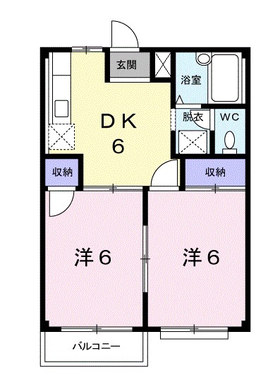 エルディムＡＢＥ・Ｂ 間取り