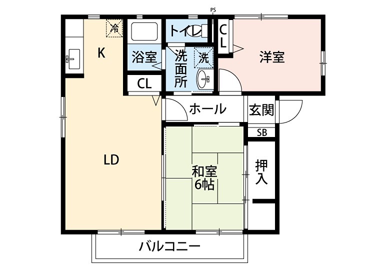 サンバリューA 間取り