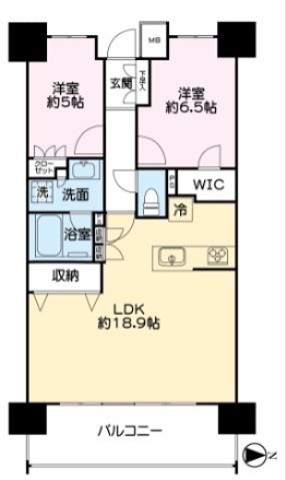 レーベン福島ONE TOWER 間取り