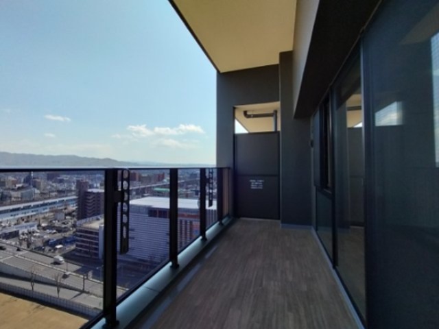 レーベン福島ONE TOWER ベランダ