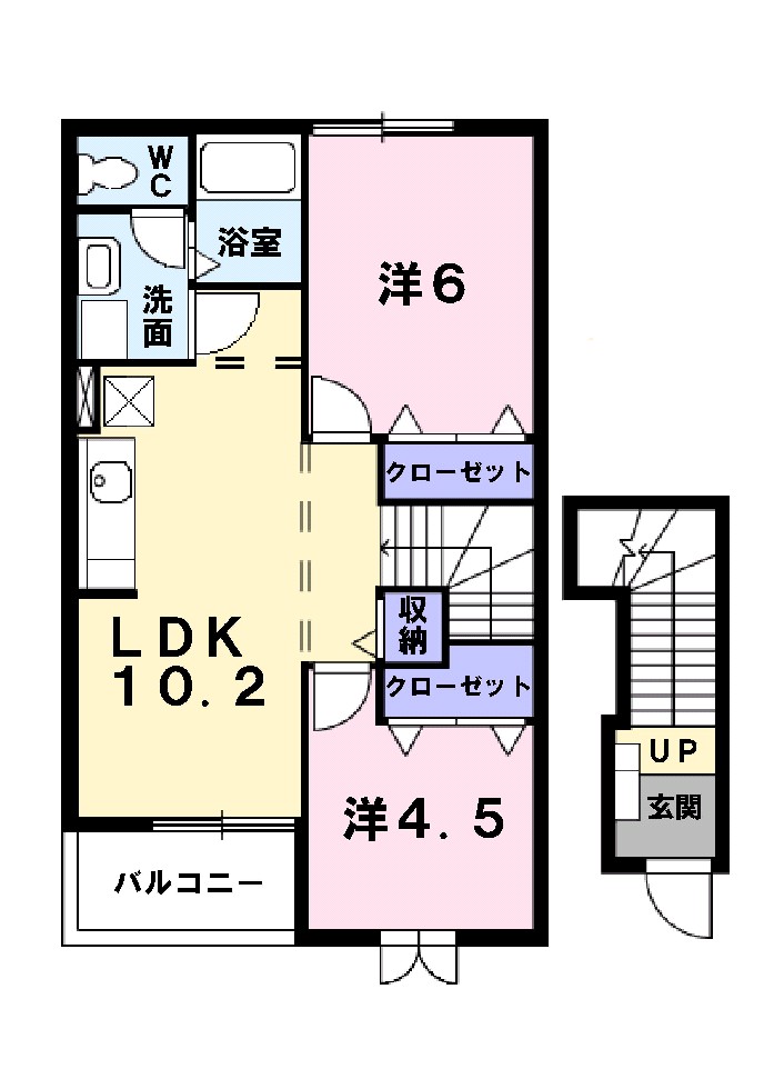 アンフィニⅠ 間取り