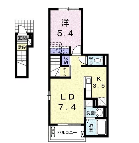 アルストロメリア　ＮＥ 間取り
