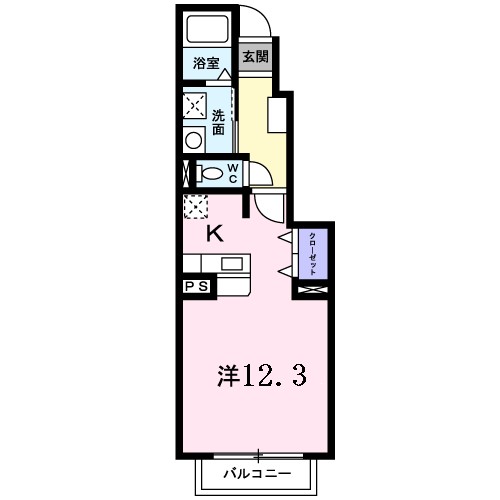 福島県福島市蓬莱町８丁目 間取り