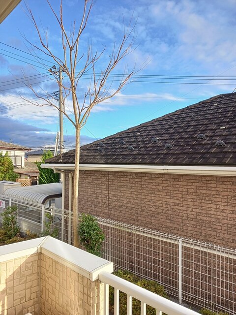 福島県伊達郡桑折町諏訪 ベランダ