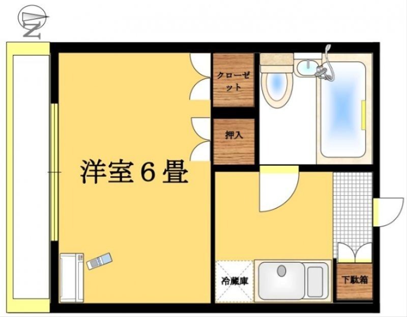 メゾン高徳 間取り
