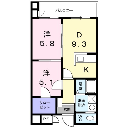 パールヒルズ入江町 間取り
