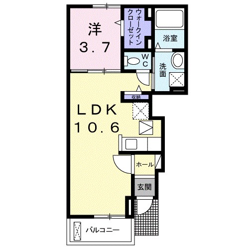 福島県伊達市本町 間取り