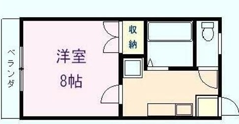 フジコーポラスⅢ 間取り