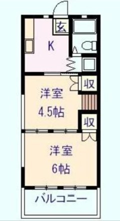 メゾンクレール 間取り