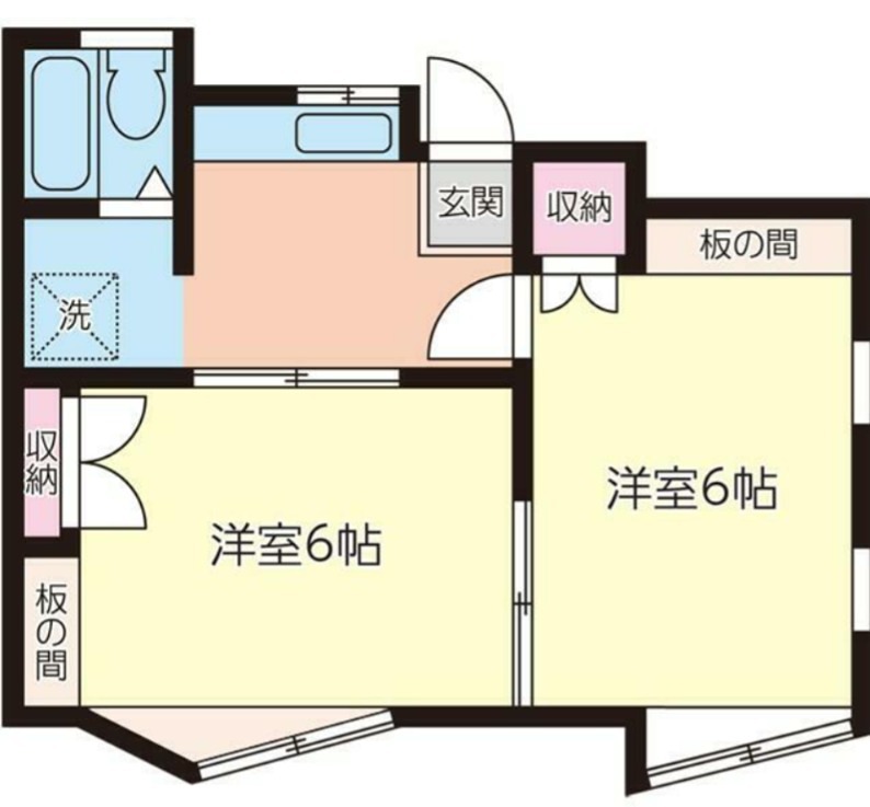 ホワイトコーポⅡ 間取り