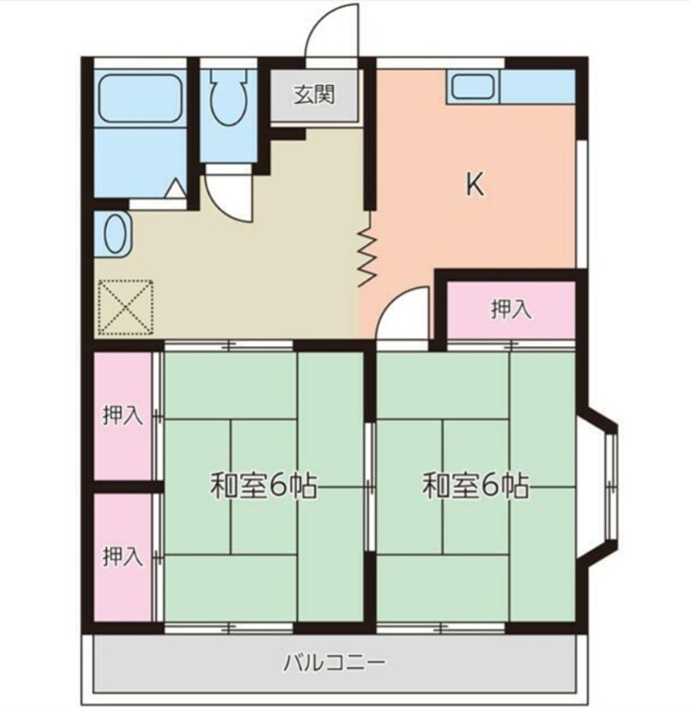弥生ハイツ 間取り