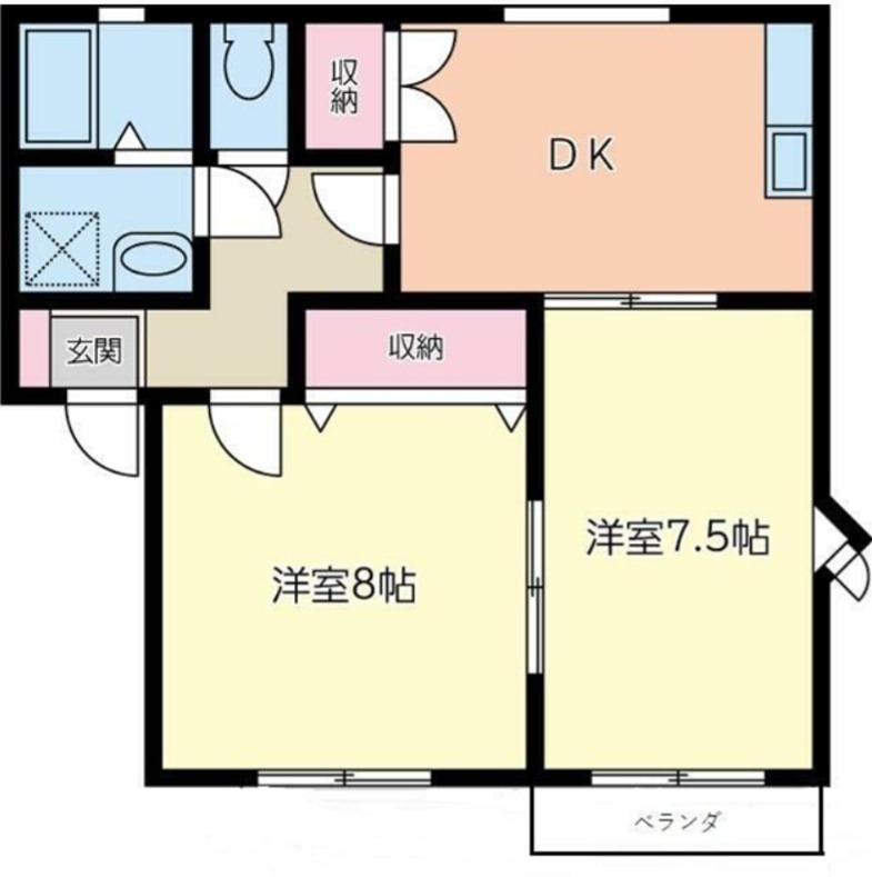 サンライフ荒井 間取り