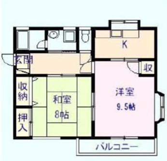 サンパーク弥生A 間取り
