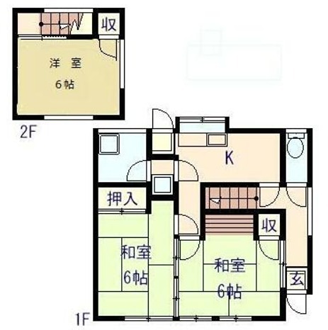 石田正美貸家 間取り
