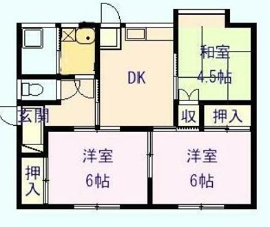 アンデンテ城ノ内 間取り