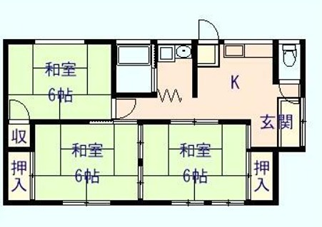 東城達也貸家 間取り
