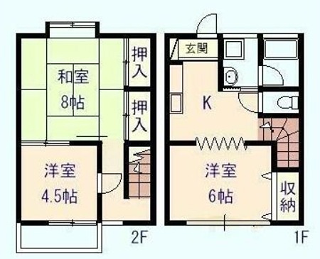 カーサー弥生D 間取り