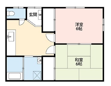 長滝アパート 間取り