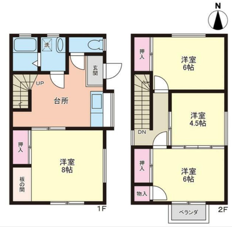 旭ハイツ 間取り