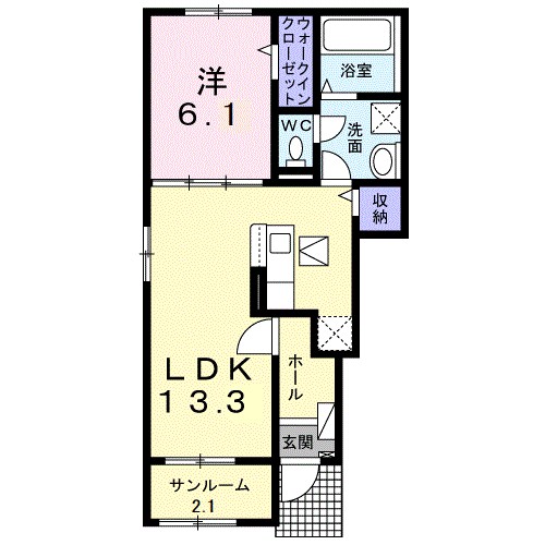 エーデルガーデンⅢ 間取り