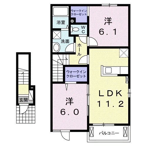 ホーリーアネックスⅠ 間取り