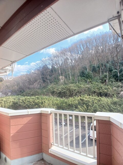 静風爽 ベランダ