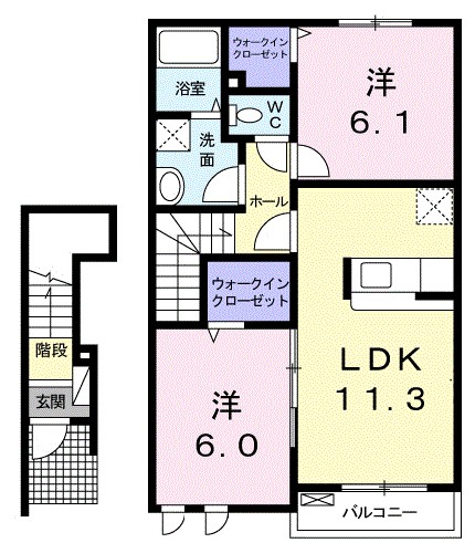 ヒルズタウンⅤ 間取り