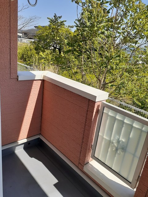 グランソレイユ諏訪Ⅱ ベランダ