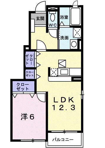 スカイ・コート 間取り