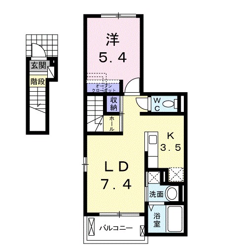 アルストロメリア　ＮＥ 間取り