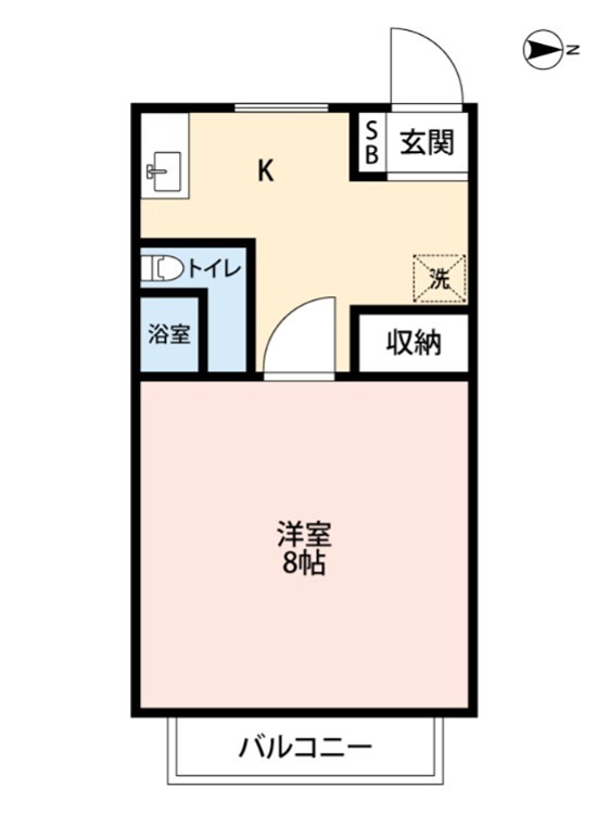 ゼルコヴァホウライⅠ 間取り