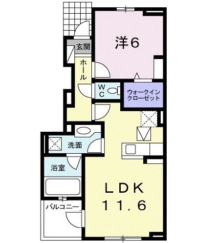 グレース唐橋Ａ 間取り