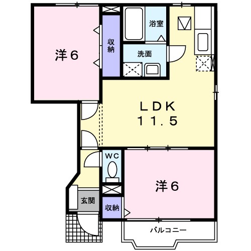 パークハイグランドⅢ 間取り