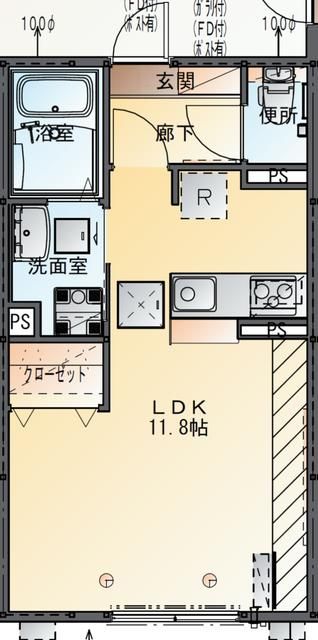 ピュアリィ五月町 間取り