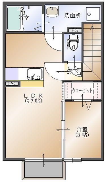 アクシィブⅡ 間取り