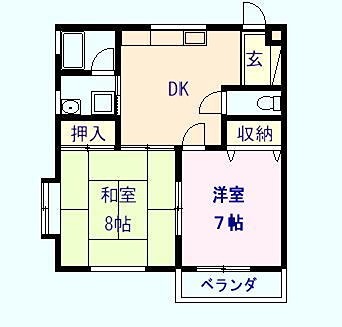 カーサー弥生C 間取り