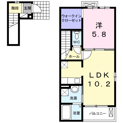 パレ　シャルマンⅢ 間取り