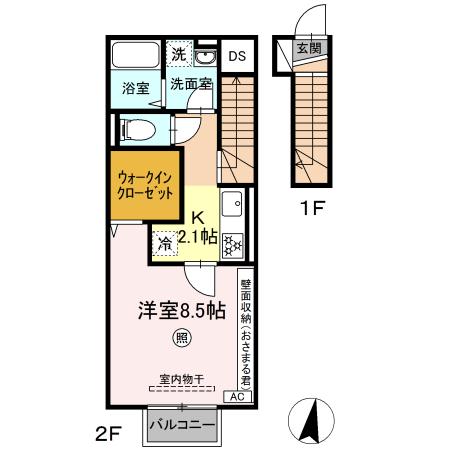 D-climb 間取り