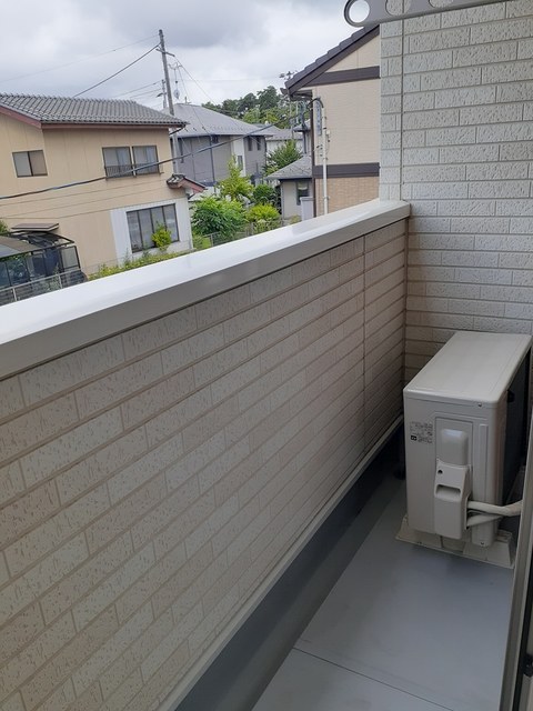 エムズ　プラシード ベランダ